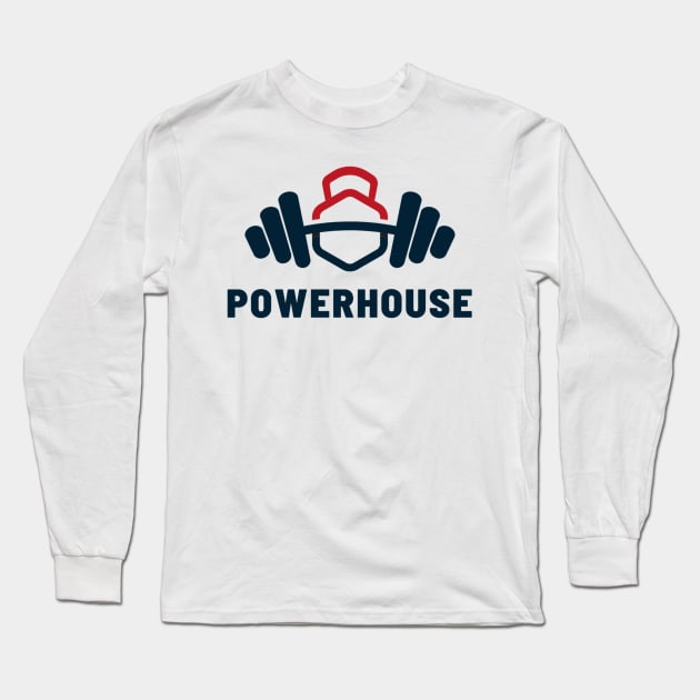 Powerhouse Fitness Apparel Long Sleeve T-Shirt by Topher's Emporium